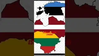 ESTONIA VS LATVIA VS LITHUANIA #countriesoftheworld #vs #geography #theworld