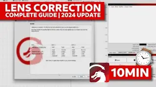 Lens Distortion Correction COMPLETE | 2024 LightBurn UPDATE for Fiber, CO2 or UV Galvo Lasers