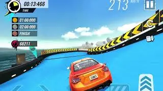 Car stunt race: mega ramps compact sport time attack 1complete