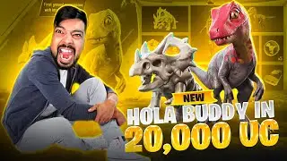 Hola Buddy Companion 💀 | New Crate Opening In 20,000UC 🤯 | PUBG MOBILE