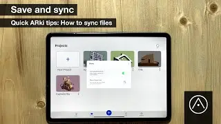 Quick ARki tips: How to sync files