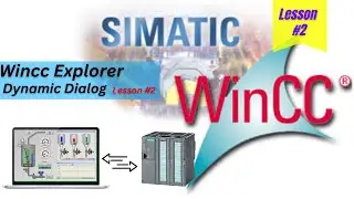 WINCC Explorer SCADA Training session #2 How to use Dynamic Dialog to animate Object Colors ?