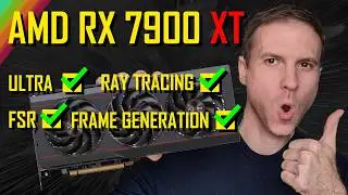 7900XT MAX Performance, FSR Upscaling + AMD Fluid Motion Frames - 9 Games - 4 Ultrawide Resolutions