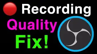 OBS STUDIO HOW TO FIX RECORDING QUALITY FIX RESOLUTION OF RECORDINGS!