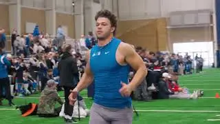 BYU Football | NFL Pro Day 2023 | Jaren Hall | Raw Pro Day