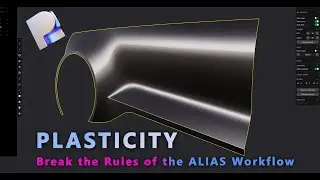 Plasticity 3D | Time to Breaking the Rules of the Alias Workflow ;-) | With xNurbs easy possible