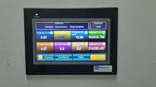 FLS GDC HMI, plate load% variation in two colors