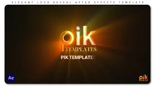 Elegant Logo Reveal - After Effects Templates | Free Download | Pik Templates