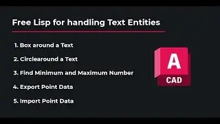 Master AutoCAD Text Management with Free Lisp Routines | AutoCAD Lisp Tutorial