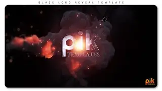 Free After Effect Logo Template #40 - Blaze Logo Reveal | Pik Templates