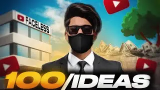 Top 100 Faceless Youtube Channel Ideas 2024 - HIGH CPM