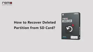 Deleted Partition Recovery from SD Card