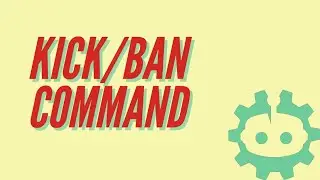 How to make Discord KICK / BAN commands [no coding][Discord Bot Studio]