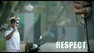 Indian Navy Ad Featuring Real Navy Officer