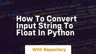 how to convert input string to float in python