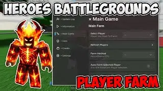 Roblox Heroes Battlegrounds Hack Script | Player Farm, Heroes, Auto Attack & More! 2024