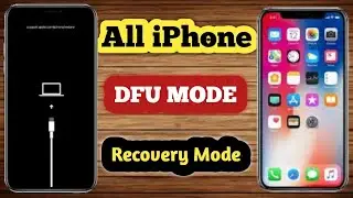 All iPhone & iPad DFU Mode & iPhone Recovery Mode New Method 2024 | iPhone x,xr,11,12,13,14