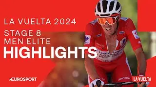 INCREDIBLE CLIMB! 🔥 | La Vuelta a España Stage 8 Highlights | Eurosport Cycling