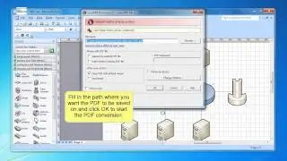 Converting Visio 2007 diagrams to PDF documents