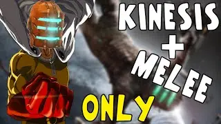 Can you beat DEAD SPACE without Guns?