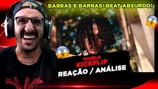 BARRAS E BARRAS!!! TCHELO - KICKFLIP [REAÇÃO/ ANÁLISE]