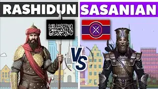 The Rashidun Caliphate vs Sasanian Empire: Which Empire was Better? | Empire Comparison