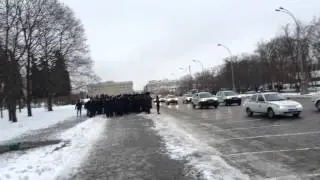 Харьков. Площадь Свободы. 22.01.2015