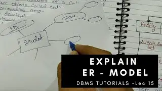 Introduction of ER Model in DBMS - Database Tutorials in Hindi | Lec - 15