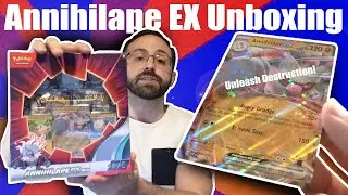 Unleash Destruction! 🔥 Annihilape EX Box Unboxing Scarlet and Violet Pokémon TCG