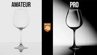 How to Light Glass like a PRO in Blender - Tutorial