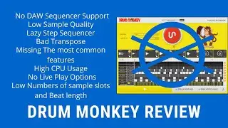 Unison Drum Monkey - The Full VST Plugin Review + Free Drum loop Download [FL Studio]