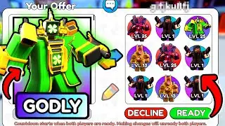 ✨Я ЗАТРЕЙДИЛ РЕДКОГО ЮНИТА Titan Clover Man на ЭТО... в Skibidi Tower Defense!