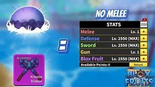 BEST CONTROL HYBRID BUILD... (0 MELEE) | Blox Fruits