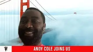 Manchester United legend Andy Cole joins the lads! | Andy Cole Fund & Coleys favourite goals