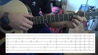 Comethru // Easy Guitar Lesson (W/Tabs!) // Jeremy Zucker