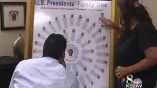 Local Girl Connects Obama To Most US Presidents