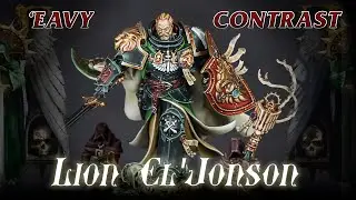 How to paint LION EL'JONSON's armour using CONTRAST paints