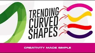 HOW TO CREATE CURVED SHAPES IN PHOTOSHOP