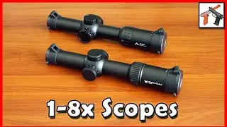 Vortex vs Primary Arms 1-8x Scope Reticle Comparison and Review