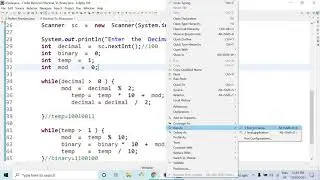 Program to Convert Decimal Numbers to Binary Numbers | Decimal to Binary Numbers Conversion