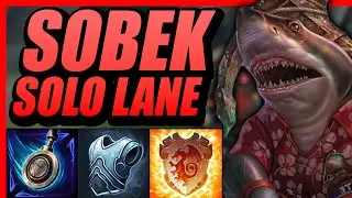 Solobek is BACK in SMITE 2 | Sobek Solo Gameplay