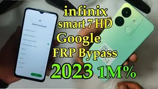 infinix Smart 7 HD Google FRP Bypass Android 12 x6516 without pc 100%😍