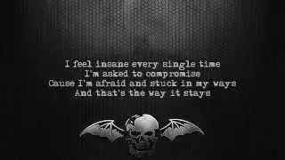 Avenged Sevenfold - Almost Easy [Lyrics on screen] [Full HD]