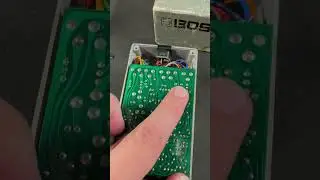 Inside a 1982 Boss NF-1 Noise Gate DIY Tech Guitar Pedal Shorts