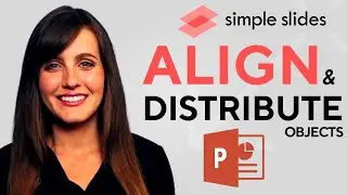 How to Align and Distribute Objects on Microsoft PowerPoint