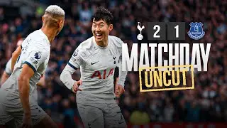 TOTTENHAM HOTSPUR 2-1 EVERTON // MATCHDAY UNCUT/ BEHIND THE SCENES IN THE PREMIER LEAGUE