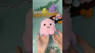 Crochet Reversible Octopus 🐙 | Cute Amigurumi Animal Pattern | Double Face Octopus Easy to Crochet✨