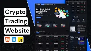 How to Build Your Own Crypto Website Using HTML, CSS, JavaScript