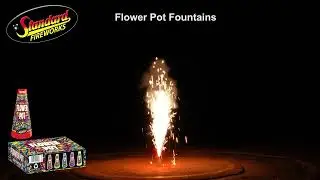 Flower Pot Fountains Standard Fireworks