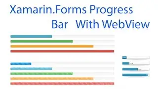 Xamarin. Forms Web view with progress bar, 2017